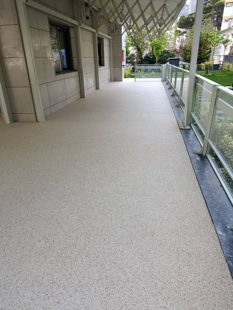 أرضيات الحصى